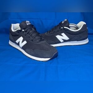 New Balance 515 Classic Sneakers - Black/White Size 11